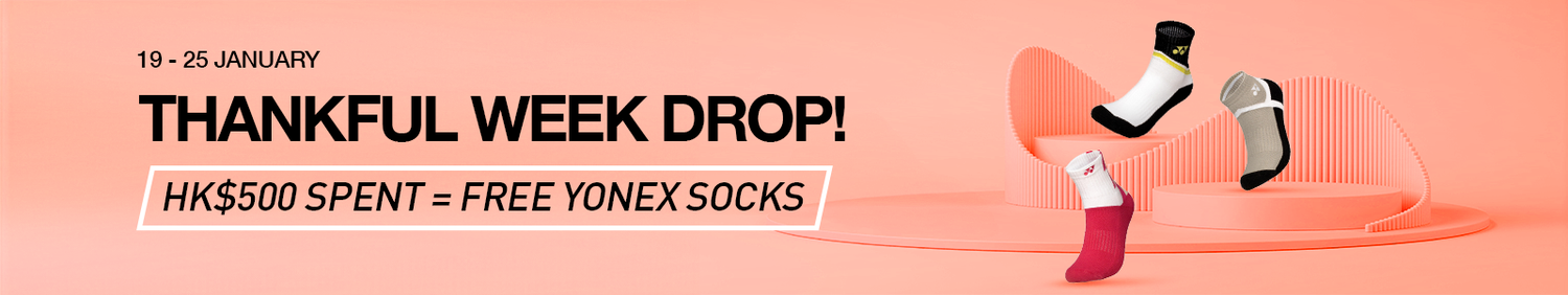(19.01 - 25.01) Free Socks on purchase above $500!