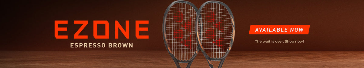 EZONE Espresso Brown Tennis Racquet Promo