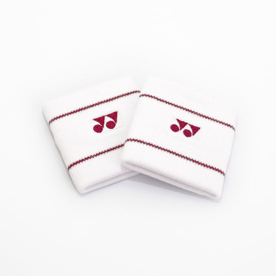 WHITE/PLUM RED