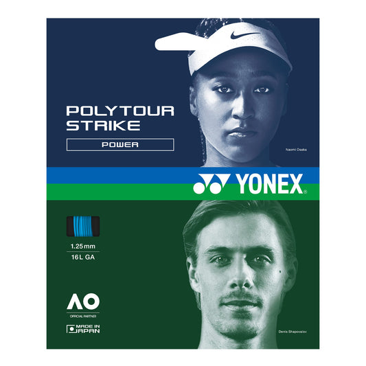YONEX TENNIS STRING POLYTOUR STRIKE 125 (PCS) PTGST125YX